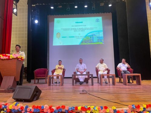 Welcoming of Mr. Krishnendu Paul, Minister of Fisheries